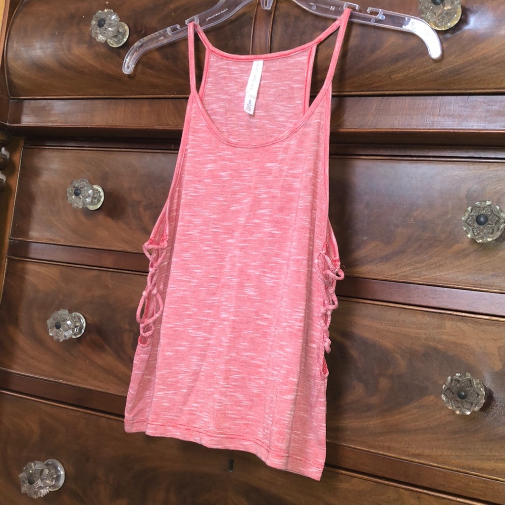 Red tank top